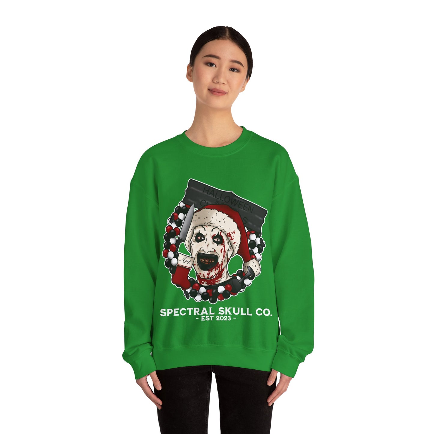 Terrifier horror christmas jumper