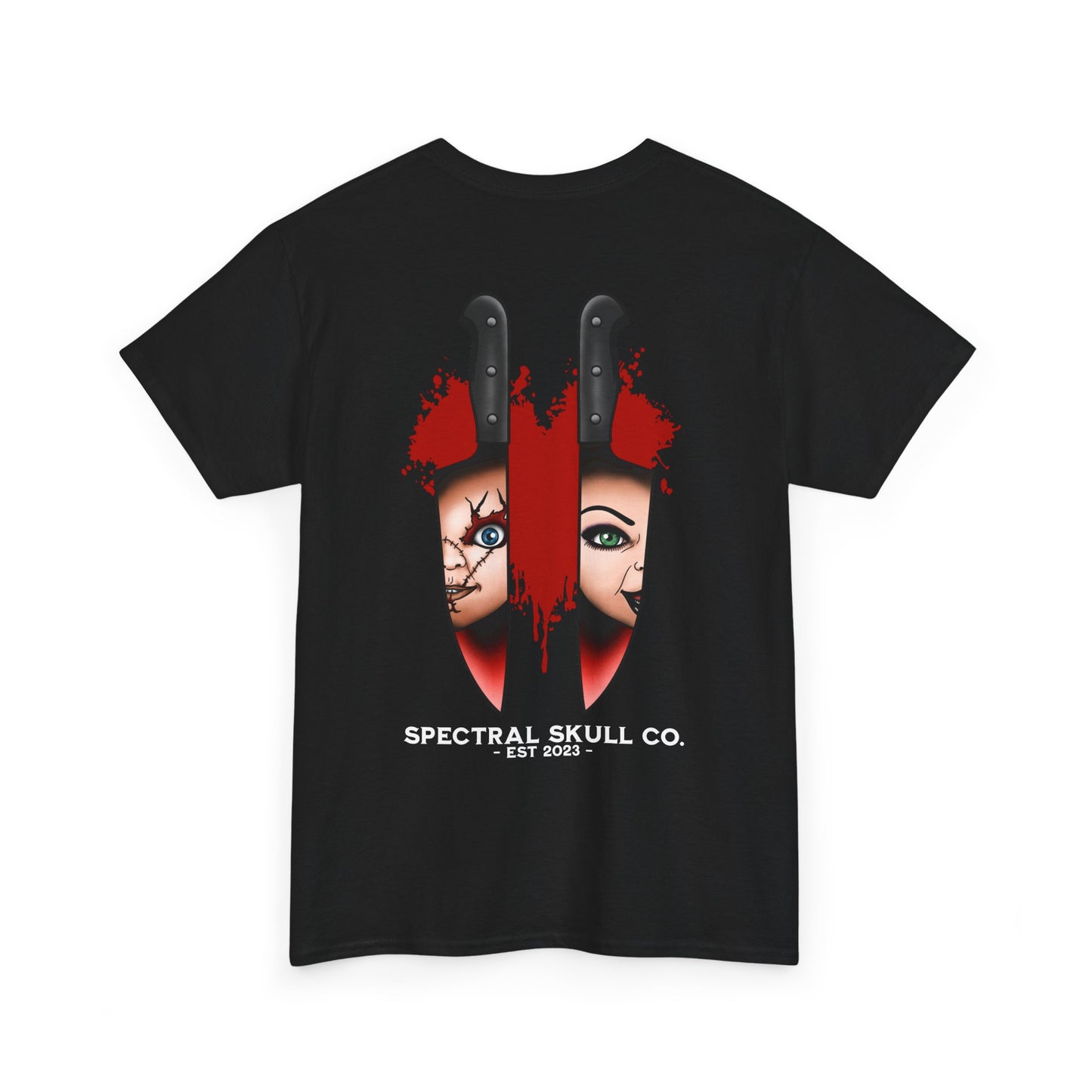 Chucky and Tiffany Child's Play Tee (front and back print)