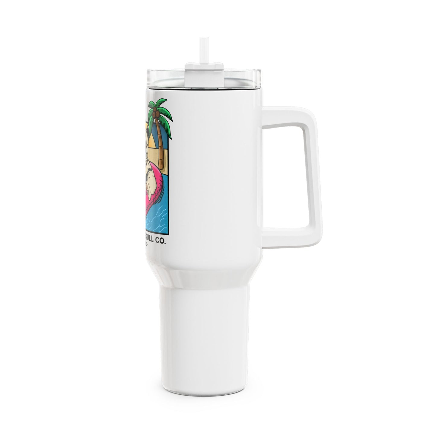40oz Tumbler - Art the Clown Summerween Drink Cup