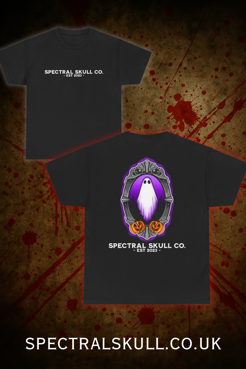 Halloween Ghost Unisex Tee Shirt