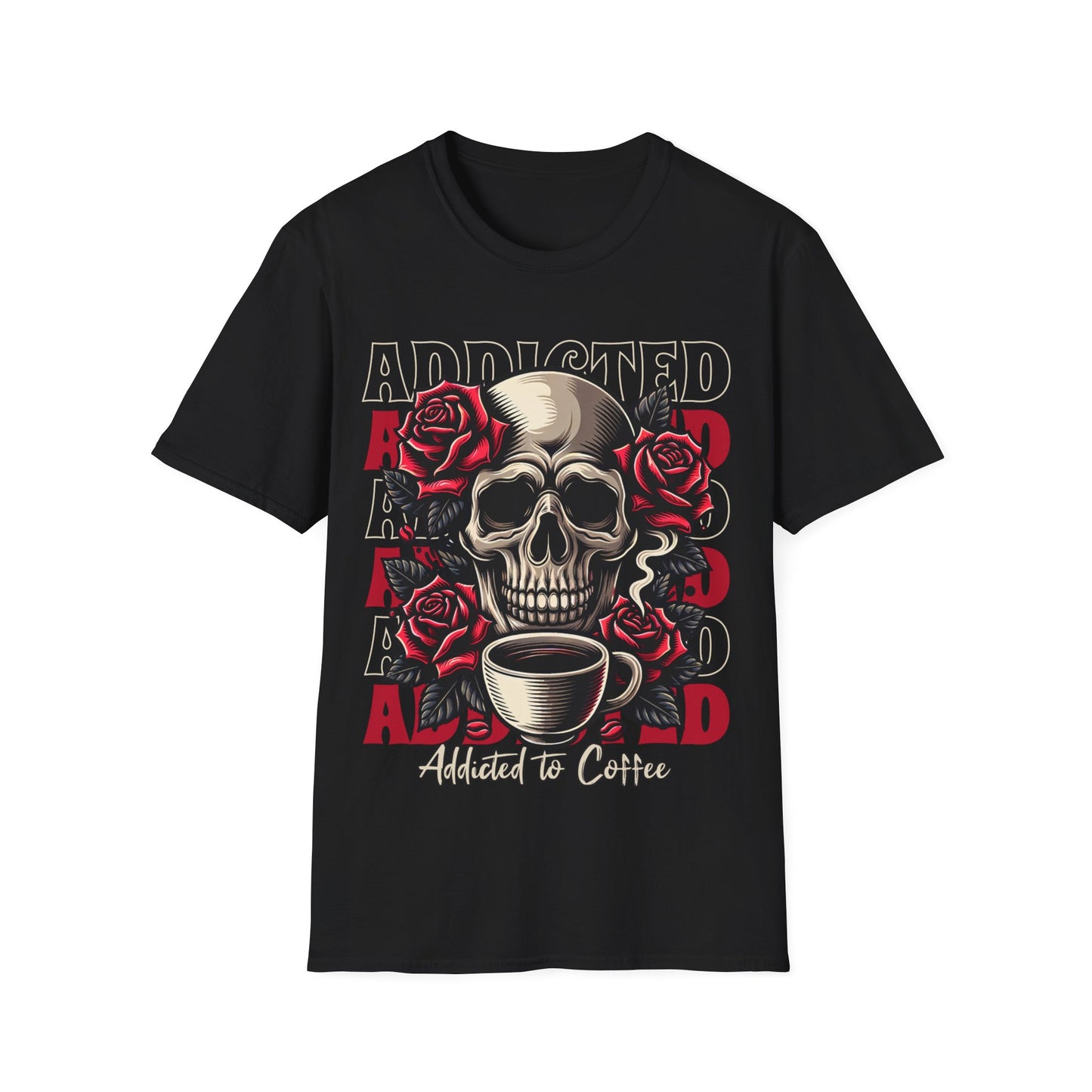 Addicted to Coffee Tee Shirt