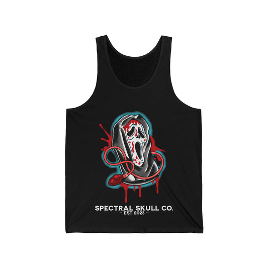 Halloween Scream Mask Ghostface Tank