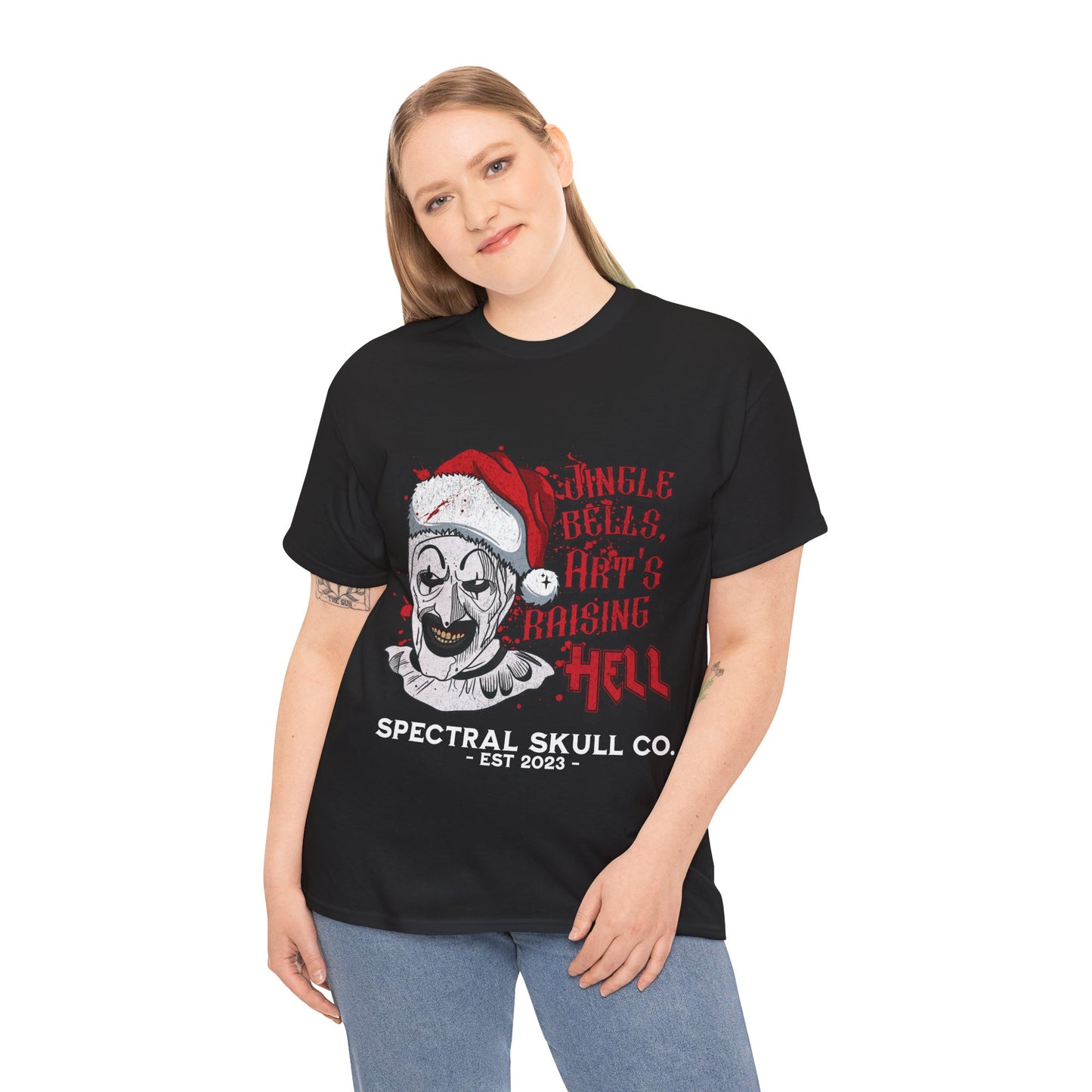 Terrifier Jingle Bells Christmas Horror T-shirt