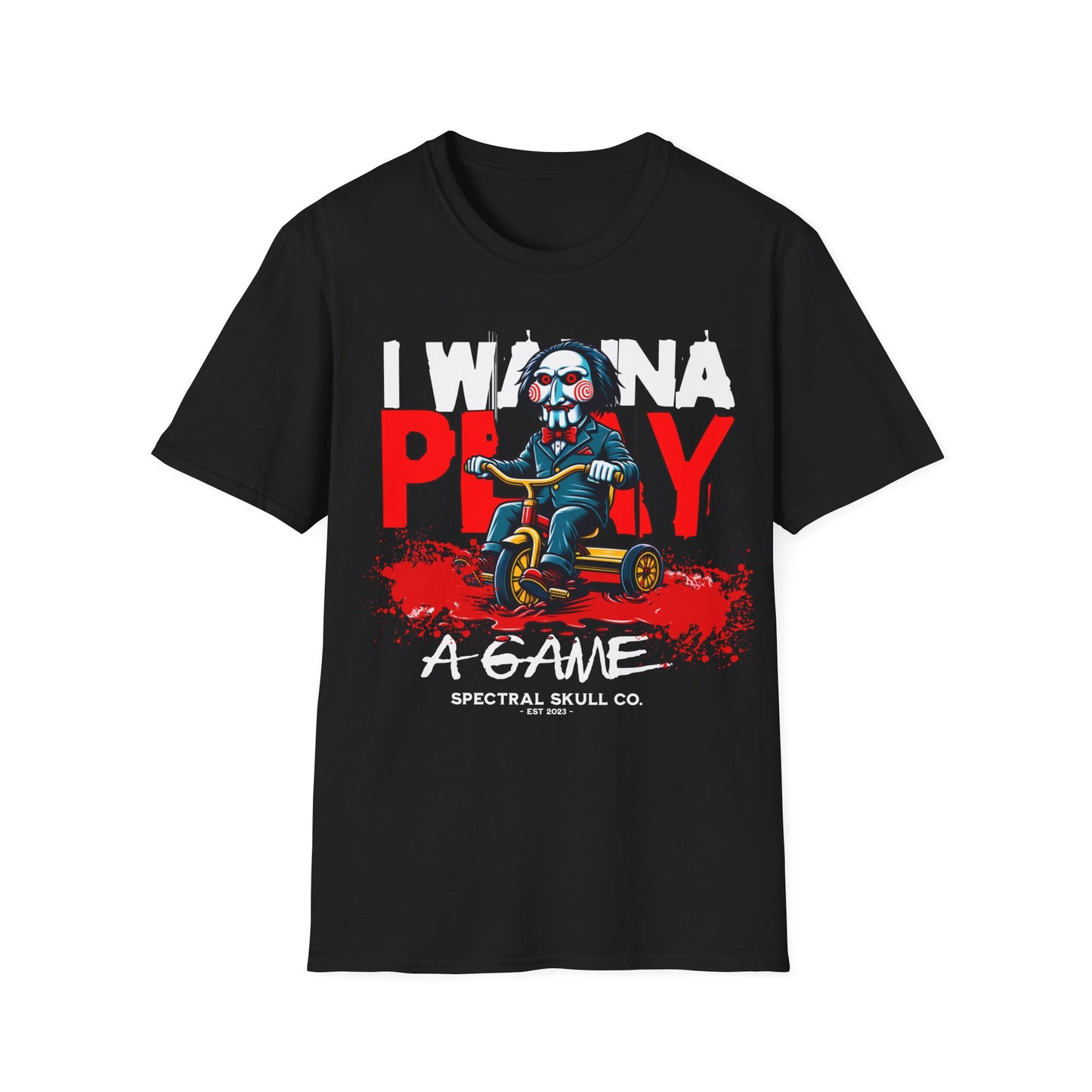 Jigsaw I Wanna Play A Game Tee Shirt