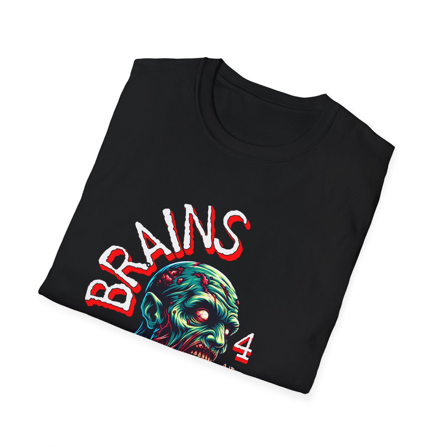 Brains For Breakfast Zombie Tee Shirt