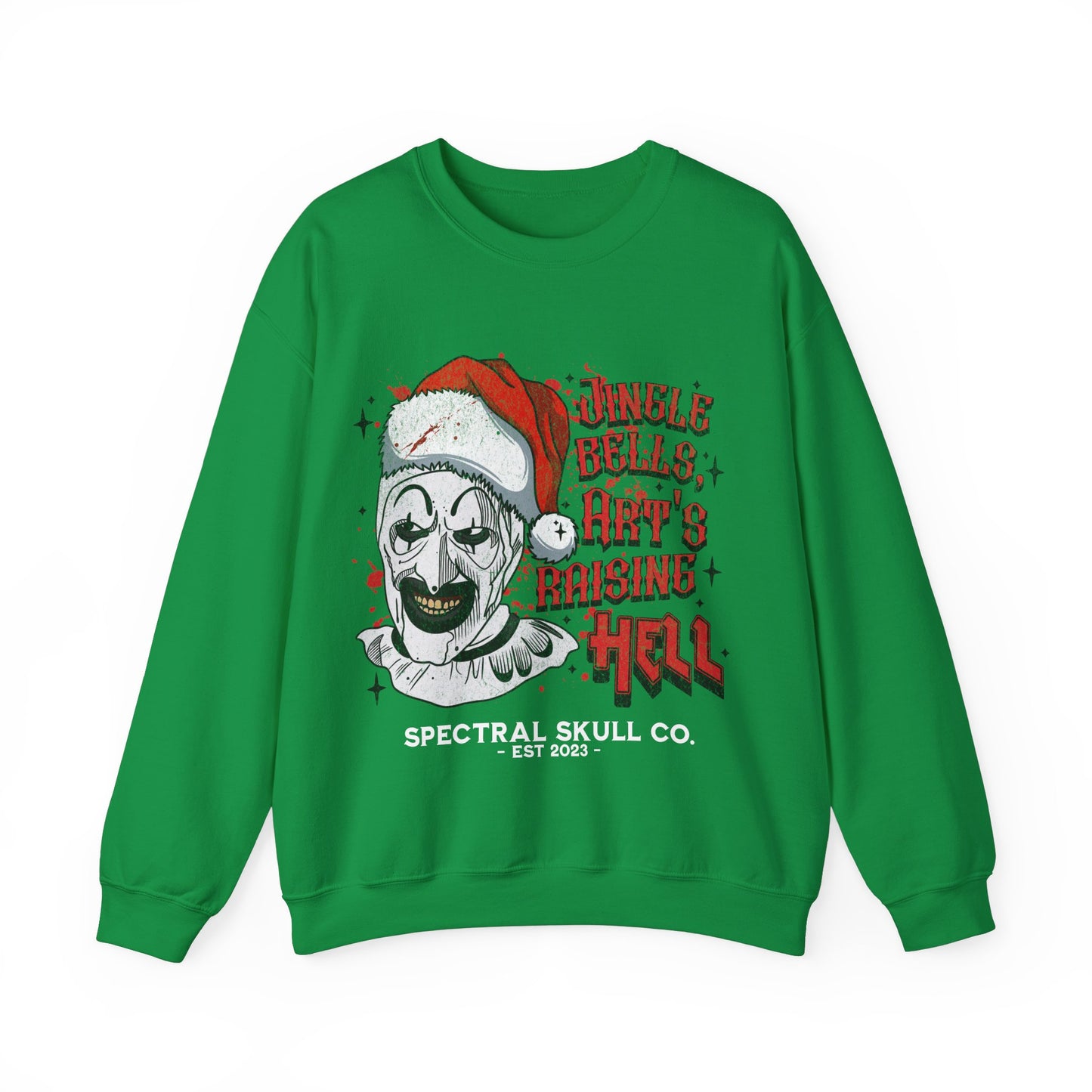 Horror Christmas Jumper - Art Raising Hell