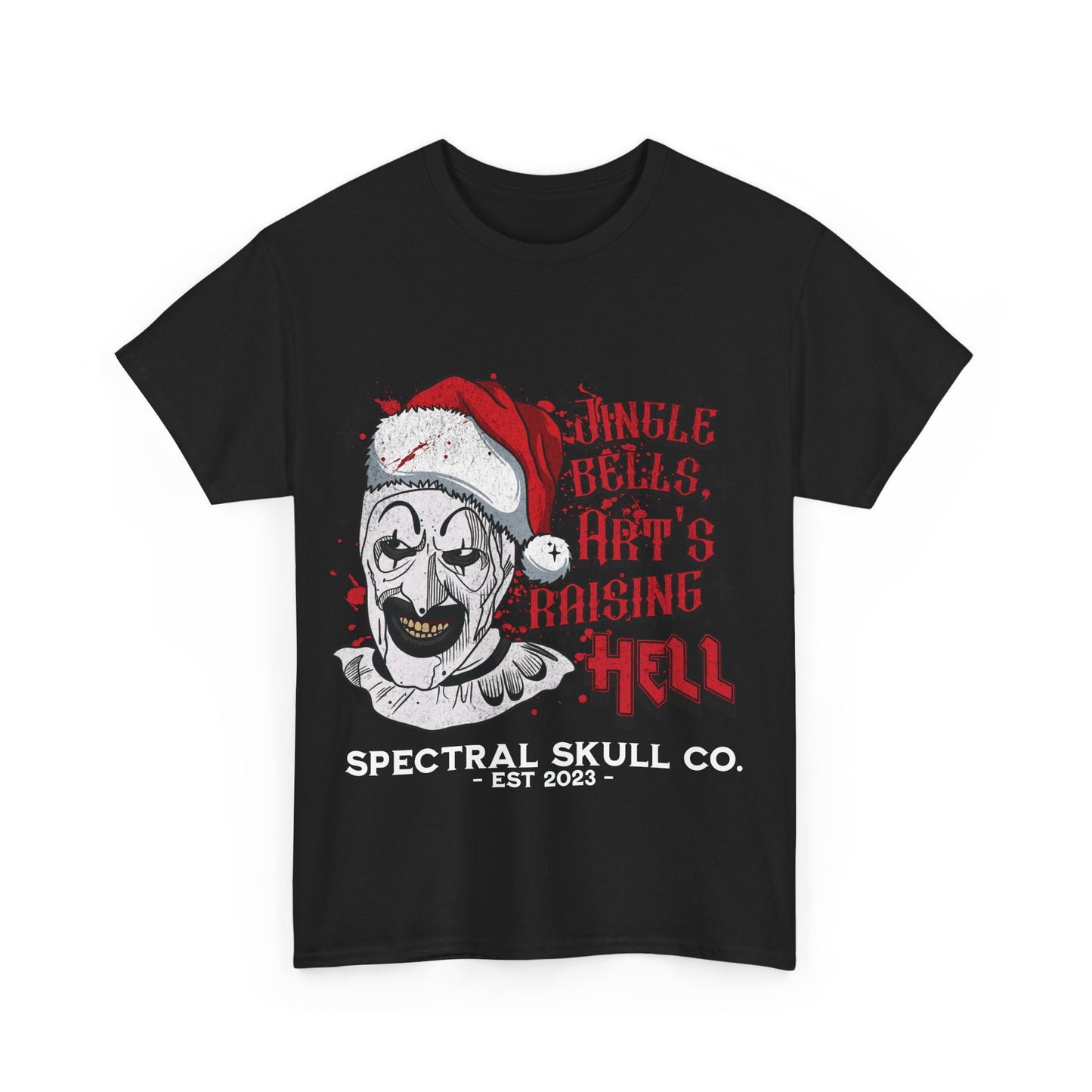 Terrifier Jingle Bells Christmas Horror T-shirt