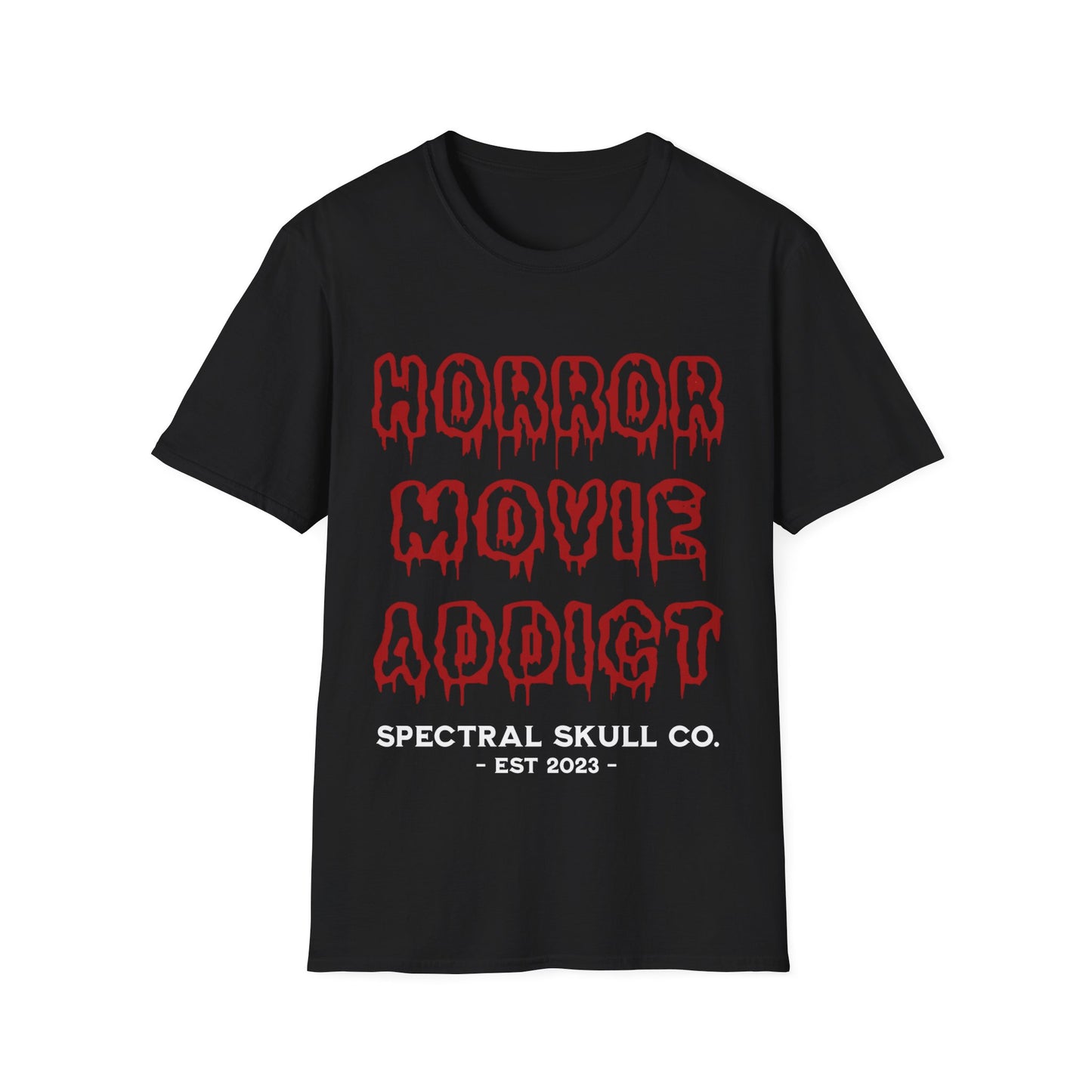 Horror Movie Addict Tee Shirt