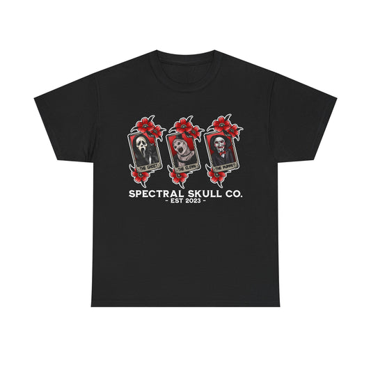 Horror Tarot Cards Tee Shirt