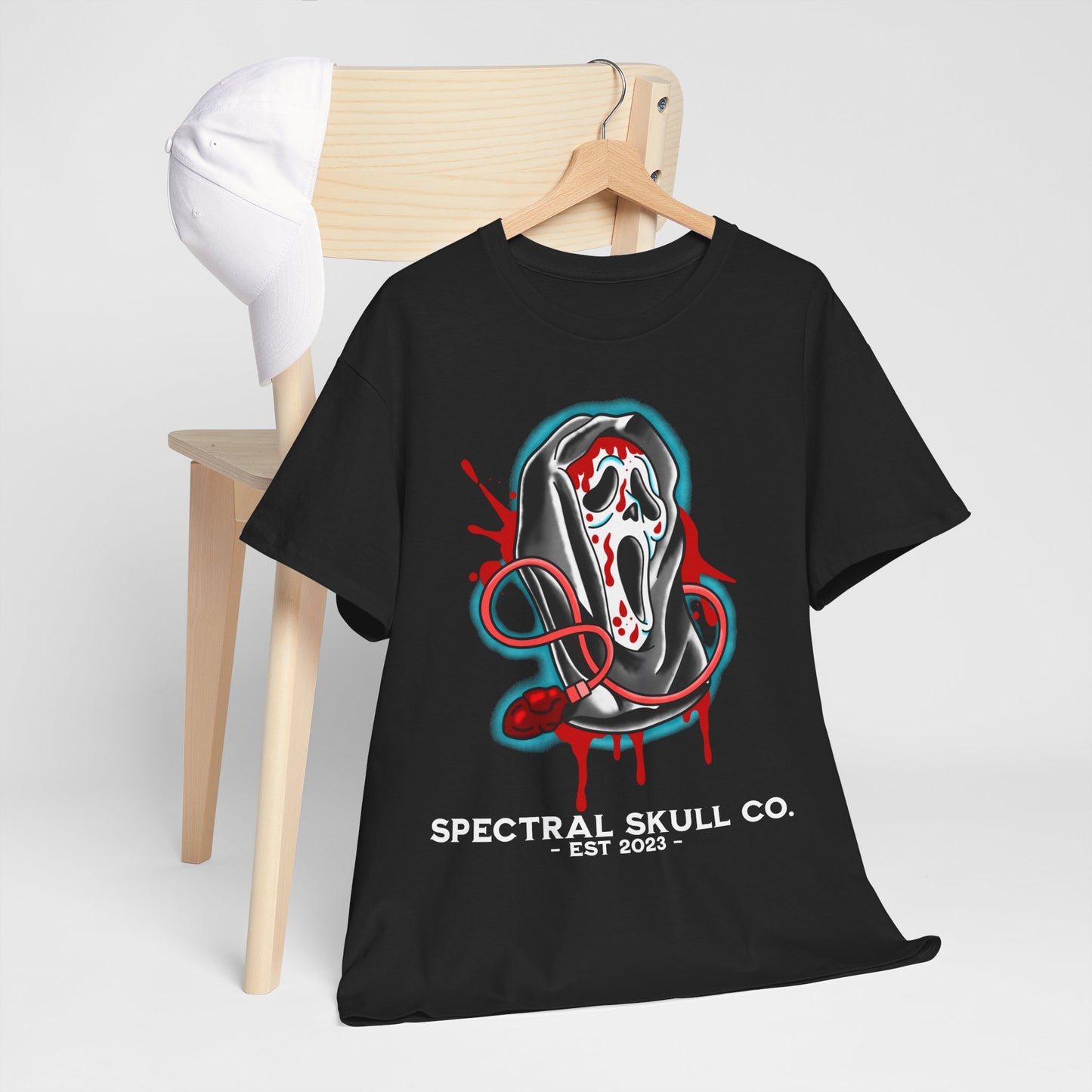 Halloween Scream Mask Ghostface Tee Shirt