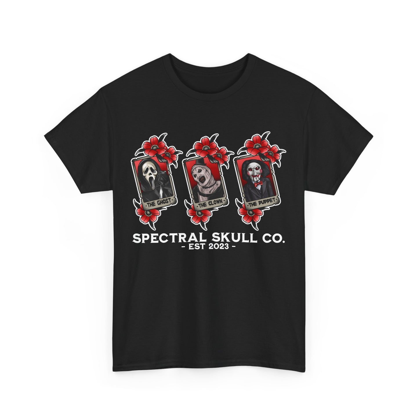 Horror Tarot Cards Tee Shirt