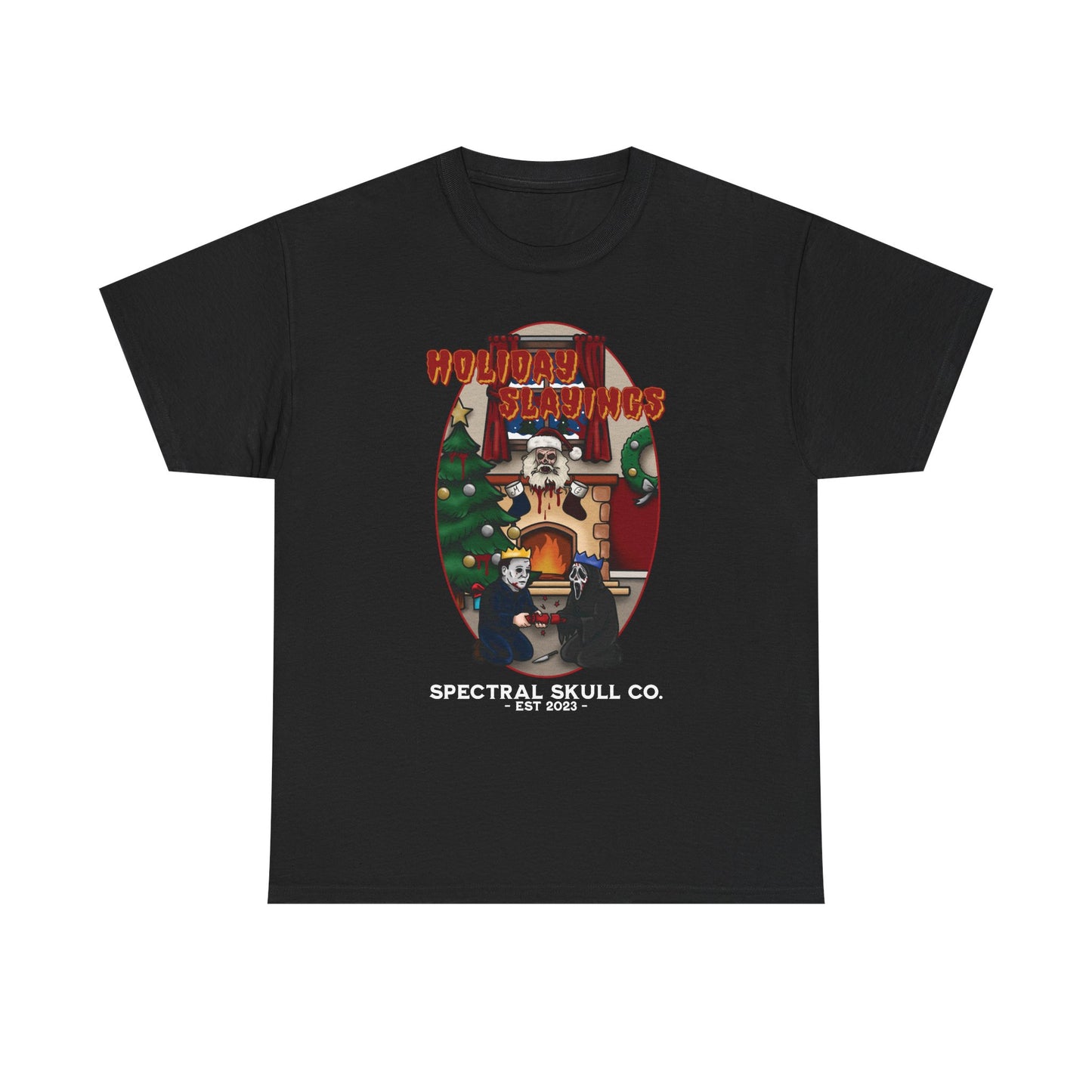 Christmas slayings Horror Unisex Tee