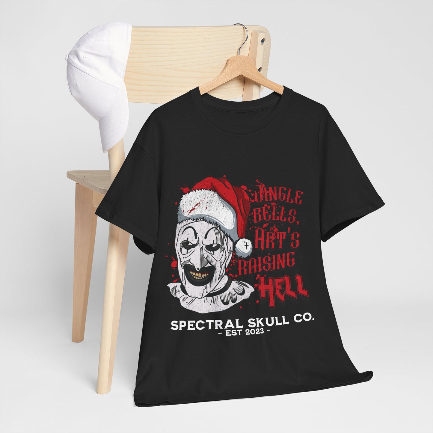 Terrifier Jingle Bells Christmas Horror T-shirt