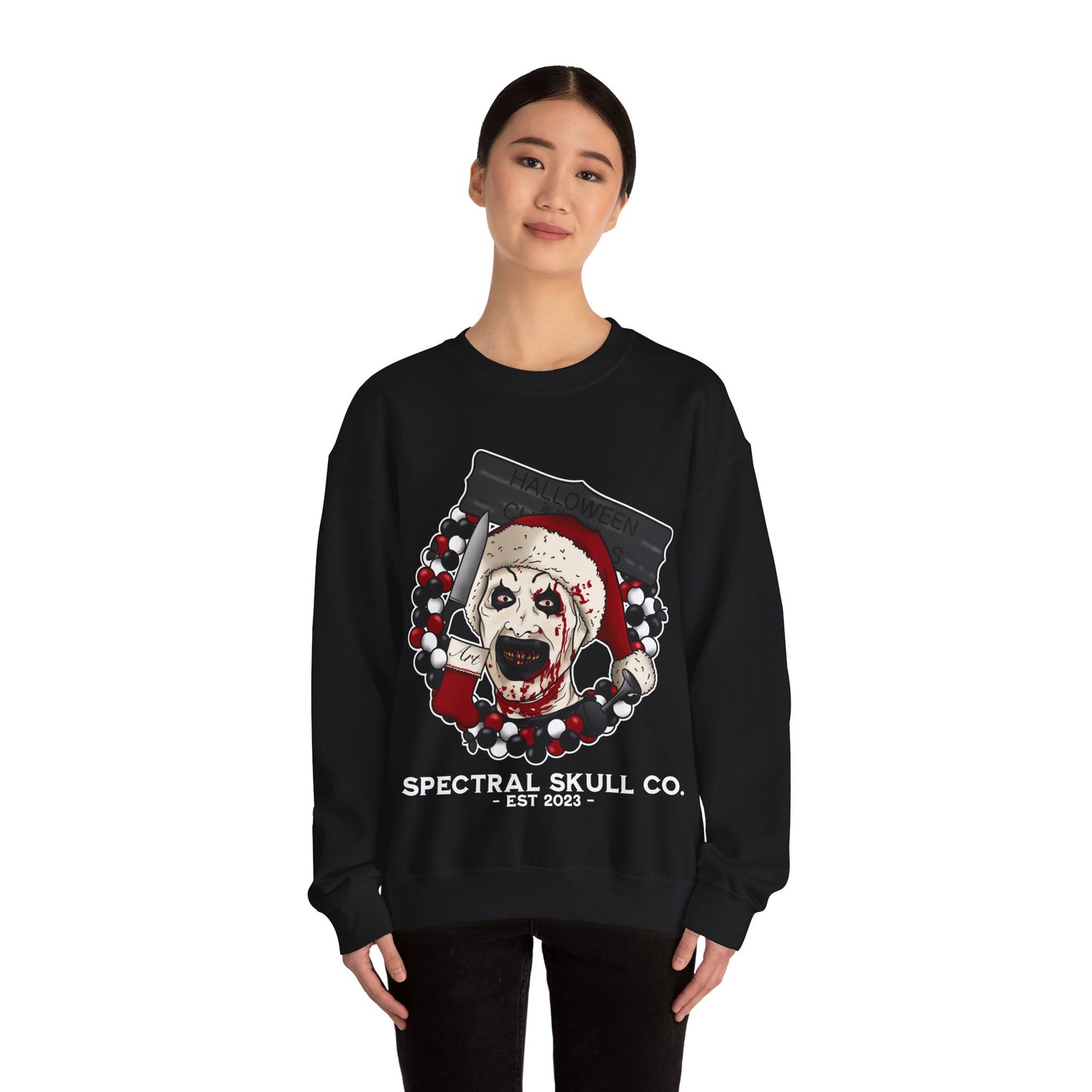 Terrifier horror christmas jumper
