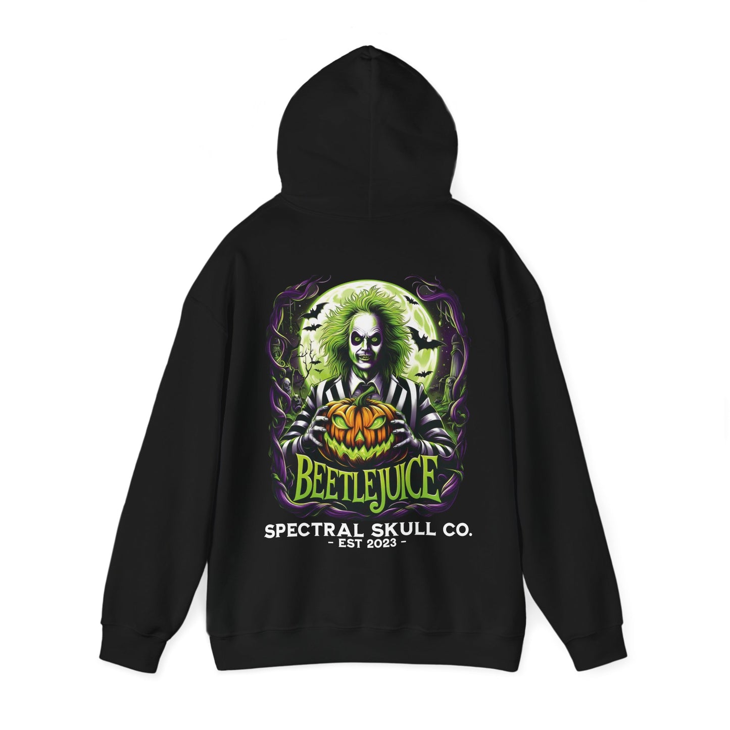 Beetlejuice Pumpkin Halloween Hoodie