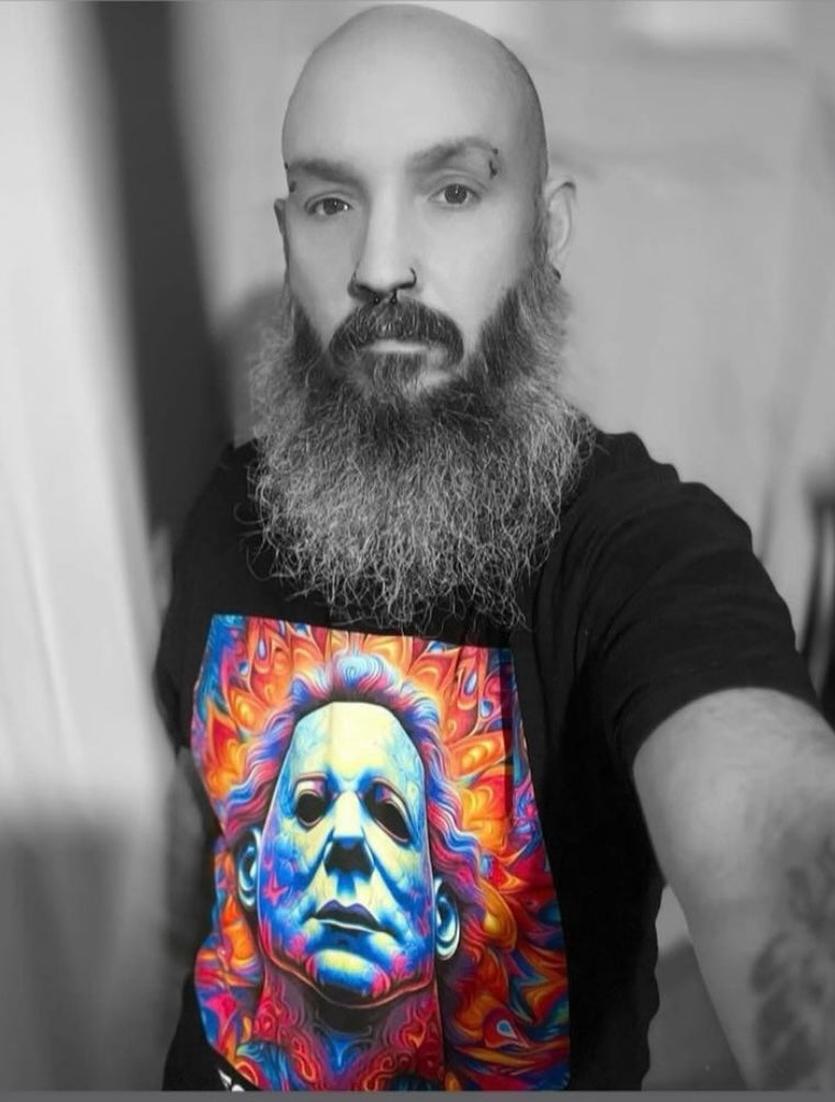 Michael Myers Psychedelic Tee Shirt