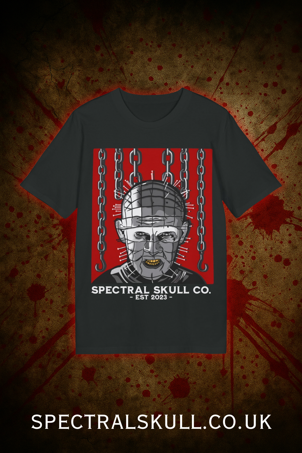 Hellraiser Pinhead Horror Tee Shirt