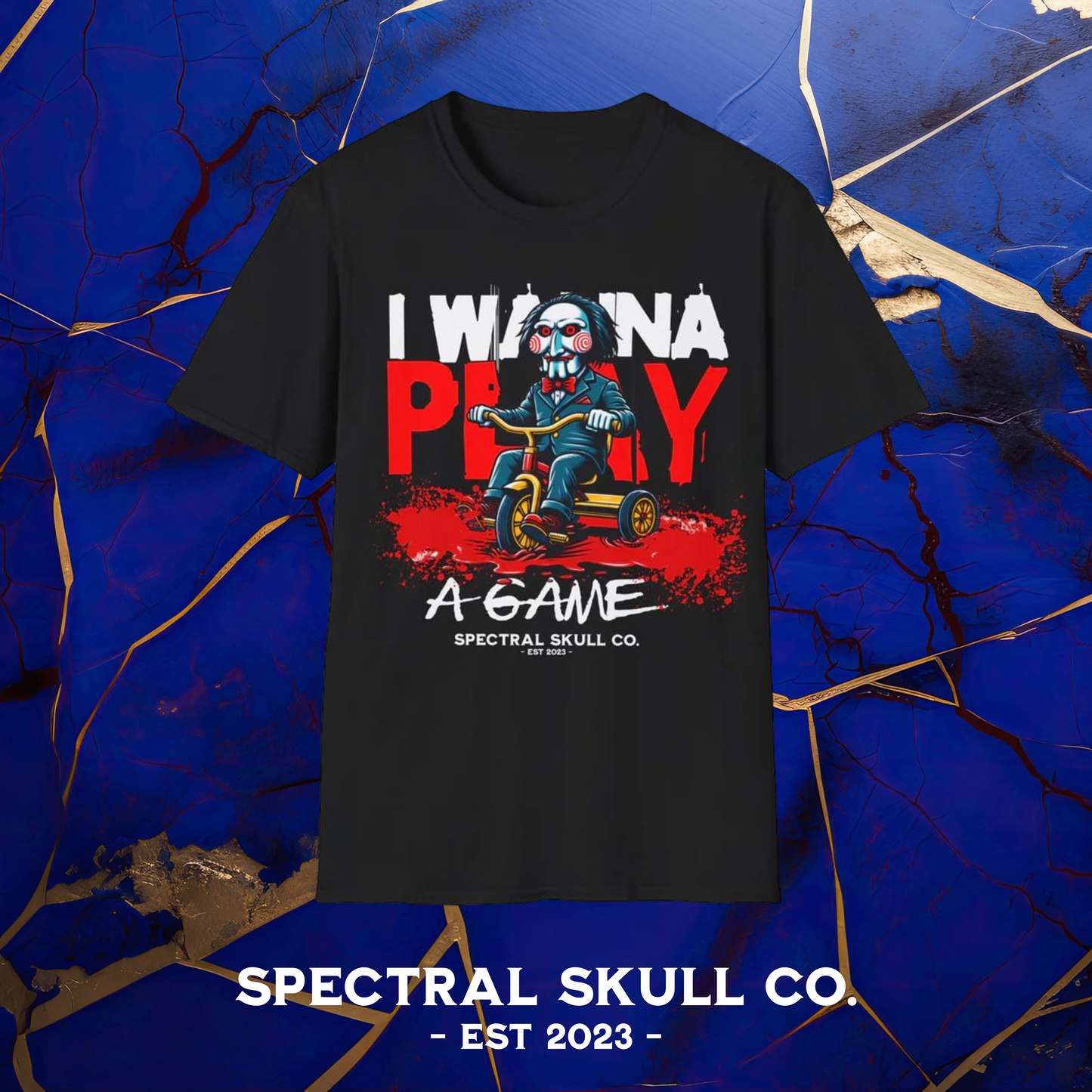 Jigsaw I Wanna Play A Game Tee Shirt