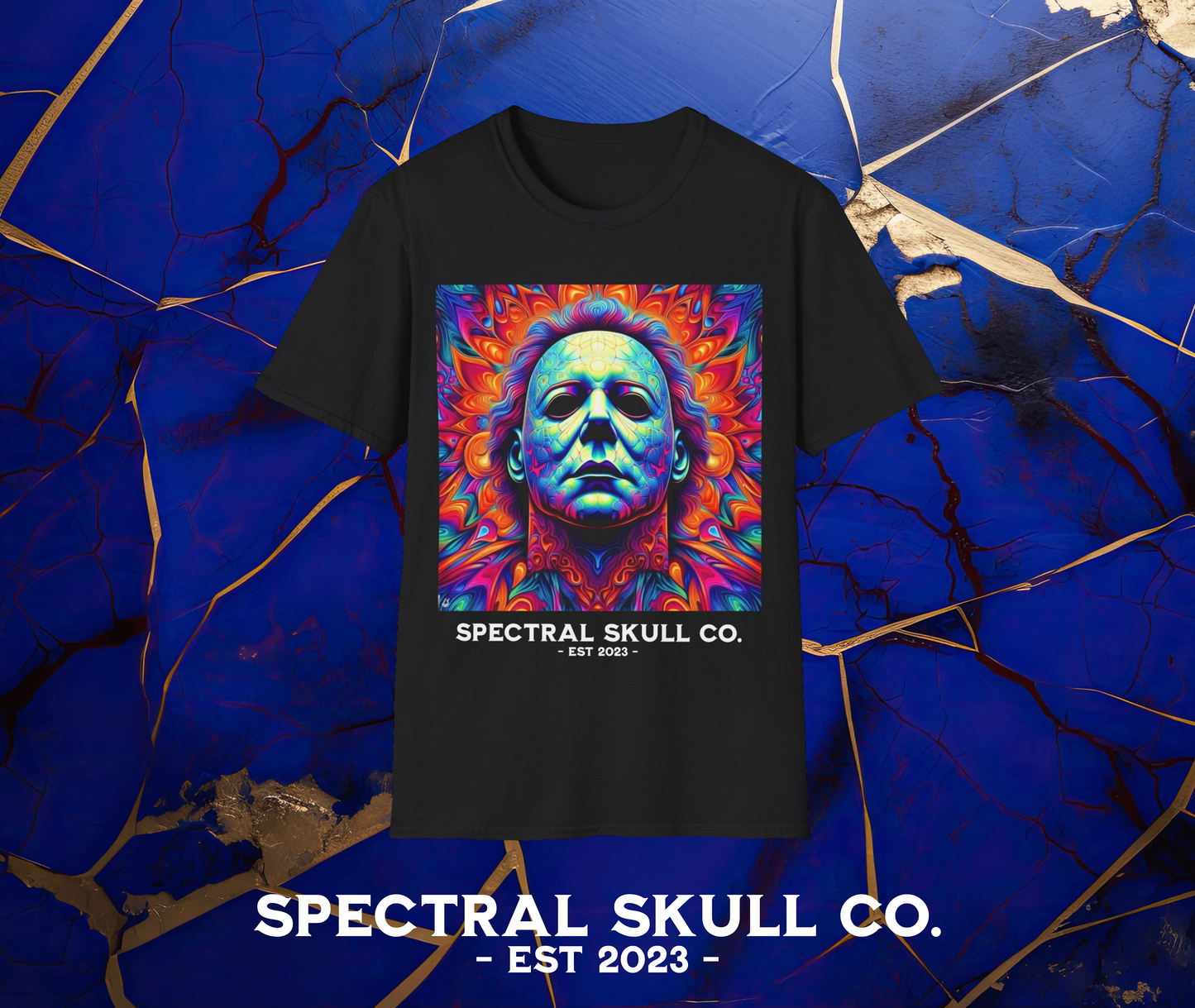 Michael Myers Psychedelic Tee Shirt